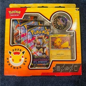 Pokémon 2026 Pokémon Day Phantasmal Flames Set with Pikachu Promo